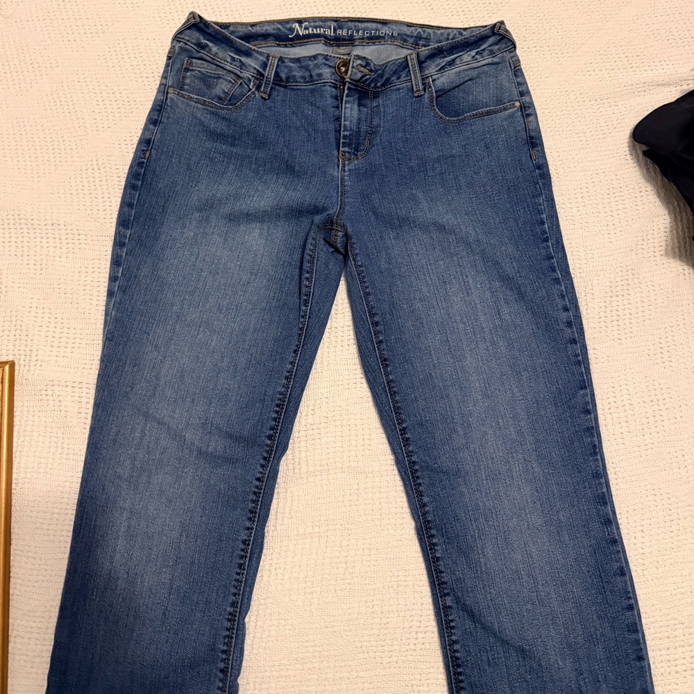 Natural Reflections Women's Straight Leg Jeans
